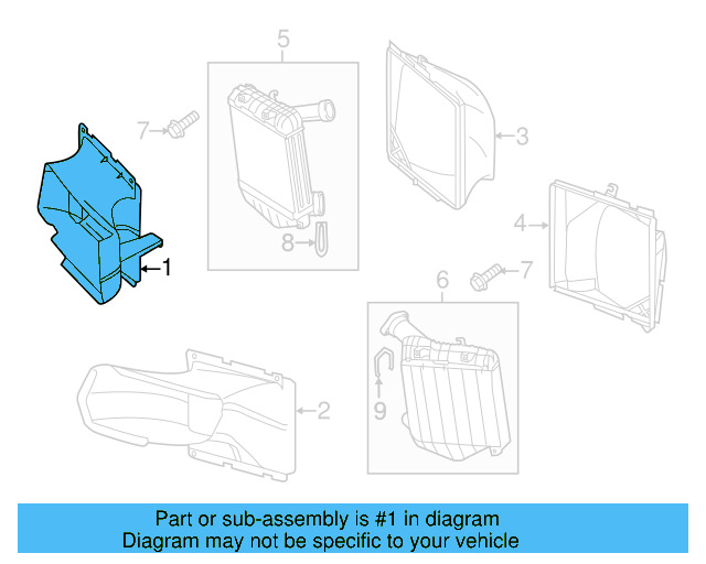 Intake Duct 7P6-117-336-A - View 5
