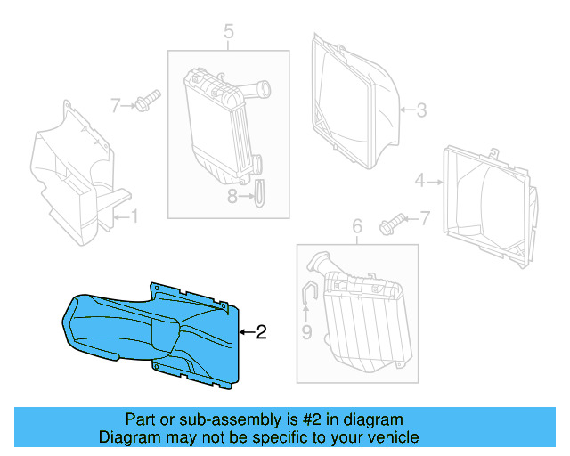 Intake Duct 7P6-117-335-A - View 3