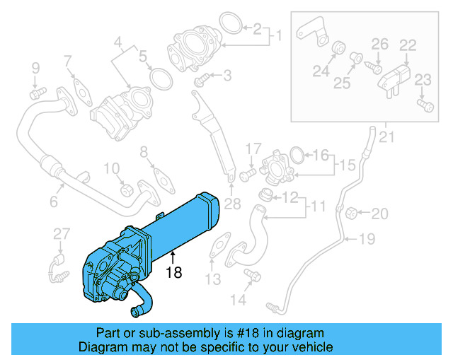 Cooler 03L-131-512-AF - View 6