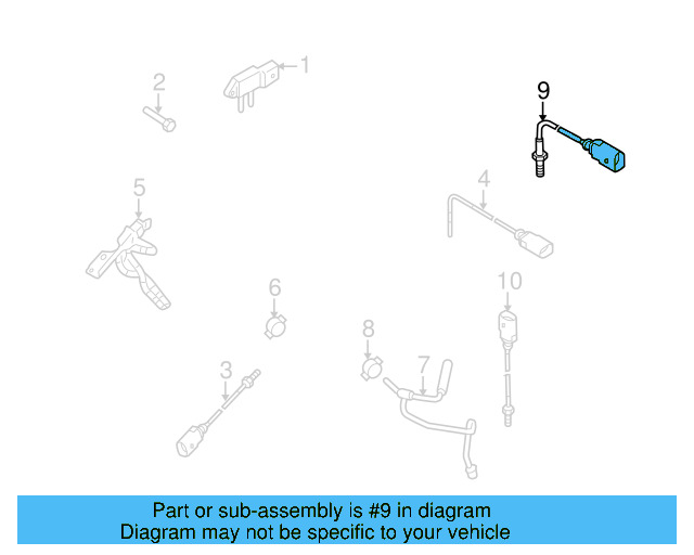 Temp Sensor 03L-906-088-J - View 4