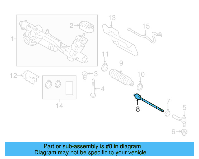 Outer Tie Rod Lock Nut N-909-429-02 - View 24