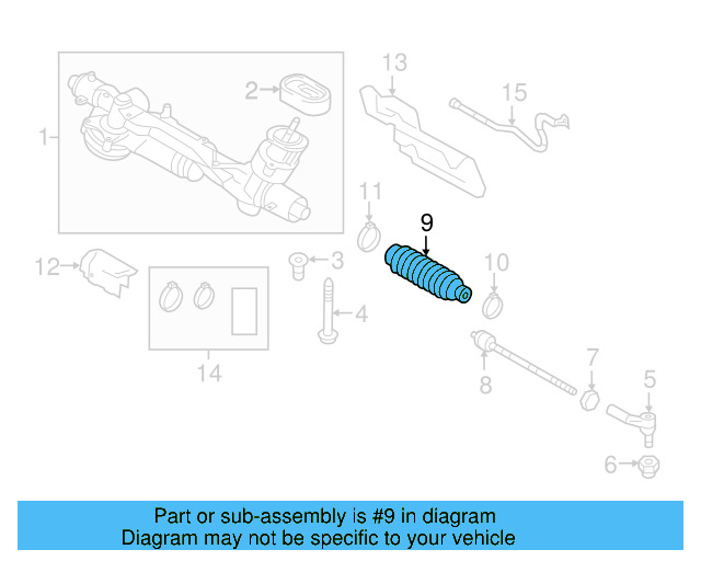 Outer Tie Rod Lock Nut N-909-429-02 - View 36