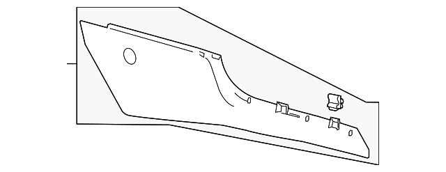 Front Console Rear Bracket 1K0-861-371-B - View 37