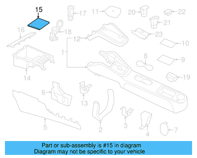 12 Volt Accessory Power Outlet Housing 1K0-919-341-B - View 28