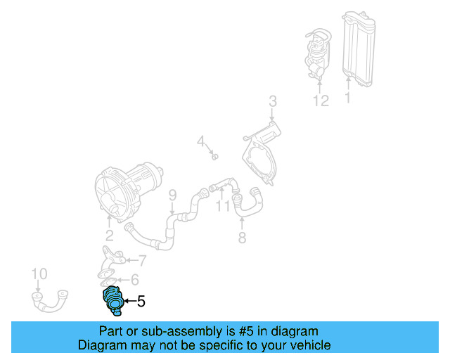 Secondary Air Injection Pump Check Valve 022-131-101-E - View 5