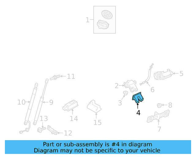 Lock Cover 3G8-827-520-A-9B9 - View 2