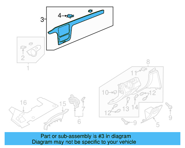 Trim 561-819-955-D-4AR