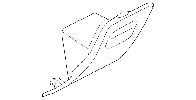 Upper Column Cover Clip 561-867-190 - View 7