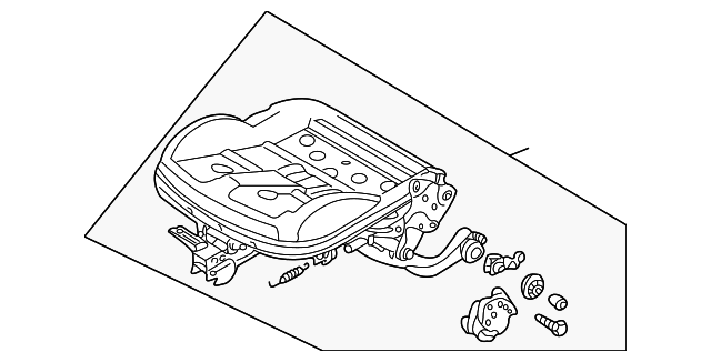 Seat Frame 3B0-881-106-AR