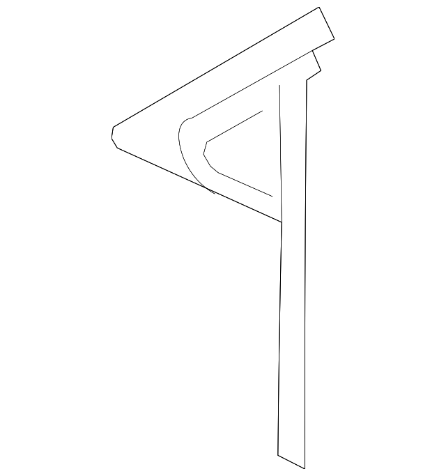 Vent Glass 7P0-845-113-D