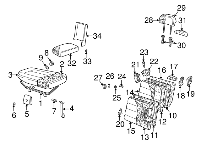 Bracket Cap 443-887-301-D-4PK - View 8