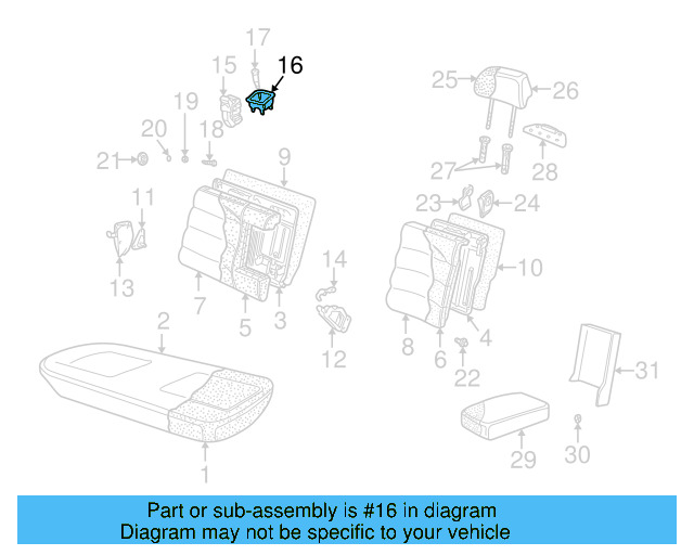 Lock Bezel 3B5-885-747-B-U71 - View 24