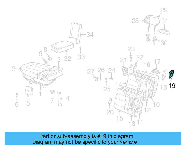 Bracket Cap 443-887-301-D-4PK - View 4