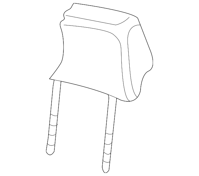 Headrest Cover 3B0-885-921-AR-1RN