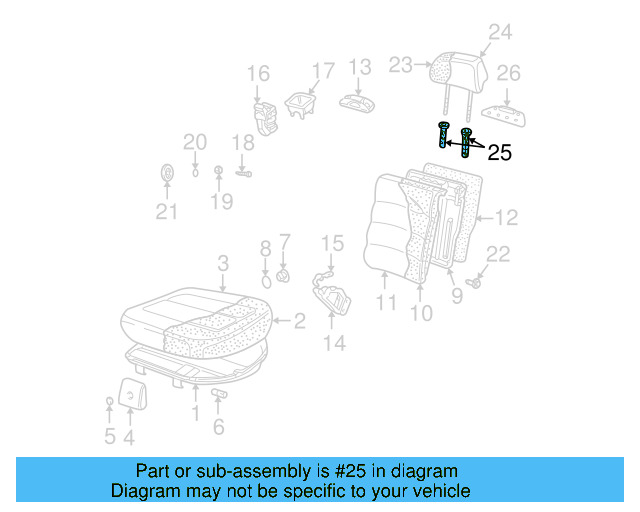 Headrest Guide 1J0-881-920-E-U71 - View 41
