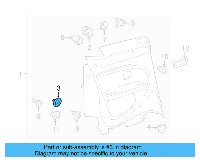 Fender Liner Extension Screw N-103-546-02 - View 184