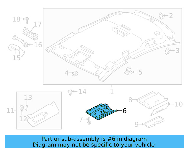Front Frame 3G0-867-489-D-3HS