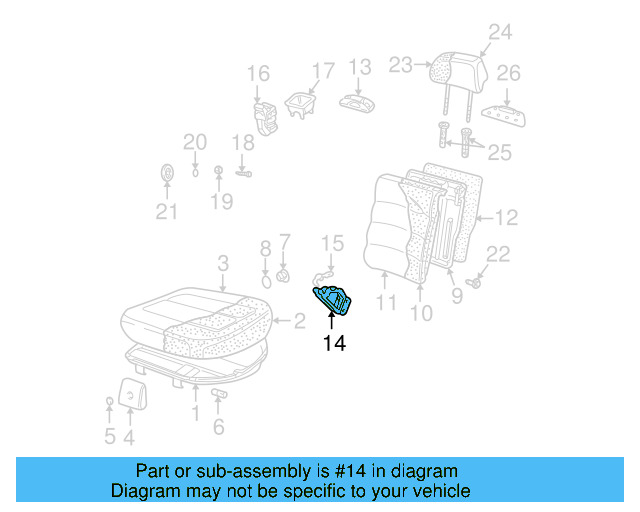 Center Mount Cover 8E0-886-193 - View 19