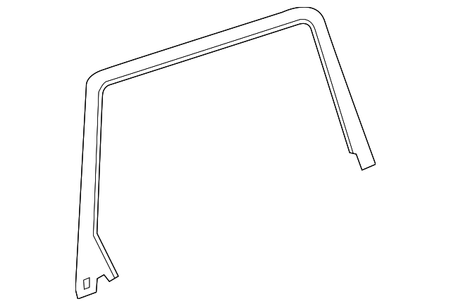 Window Molding 7P0-867-685-82V - View 2