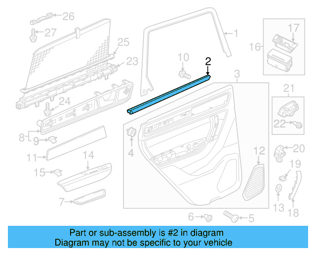 Belt Weather 7P0-839-471-C - View 3