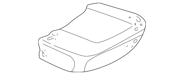 Seat Cushion Pad 3B5-885-319-S - View 2