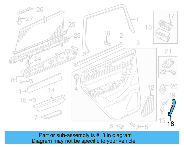 Handle Cover 7P6-867-372-JZ8 - View 2