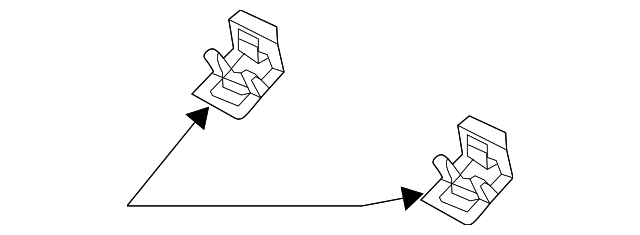 Headliner Retainer Clip 8K9-867-289 - View 16