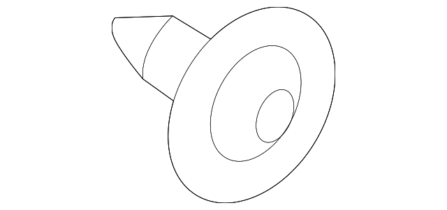 Lower Center Pillar Trim Clamp 1C0-867-388 - View 33