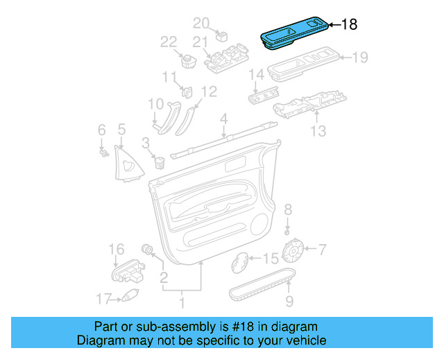 Switch Bezel 3B1-867-171-D-7DE - View 12