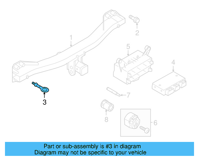 Tow Eye 7P0-805-783 - View 8
