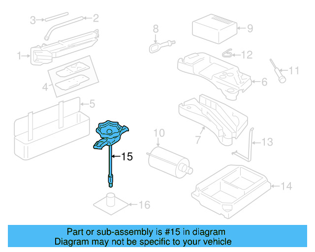 Hold Down 7P0-601-233 - View 4