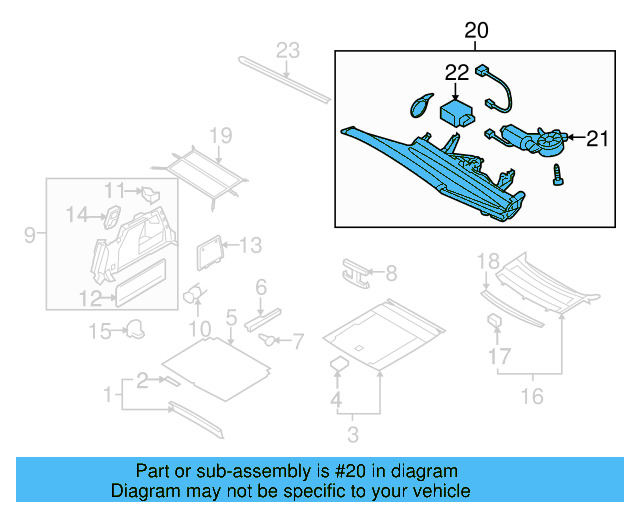 Blind 3C8-861-325-B-9B9 - View 3