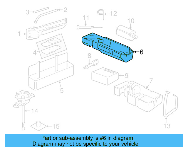 Interior Quarter Panel Trim Panel Storage Compartment 7P0-012-112-H - View 3