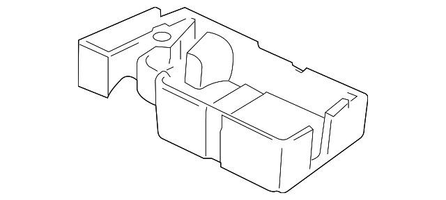 Interior Quarter Panel Trim Panel Storage Compartment 7P0-012-112-J - View 2