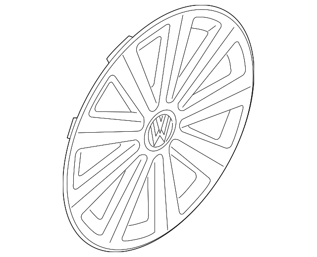 Wheel Cover 5N0-601-147-VZN - View 3