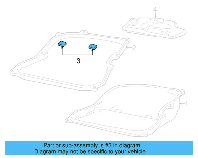 Transmission Oil Pan Magnet 09D-321-368