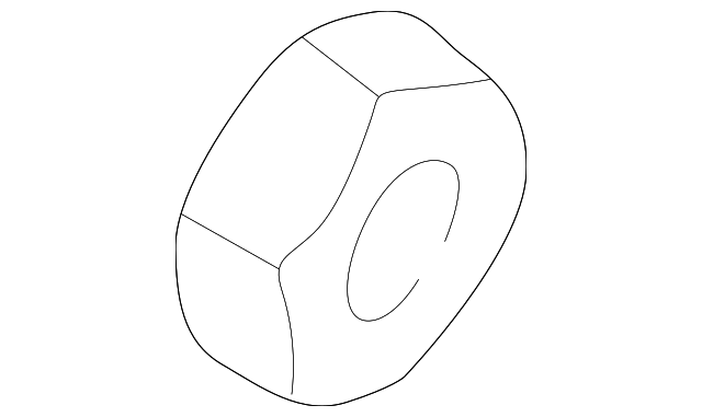 Wiper Arm Nut 7D0-955-243 - View 3