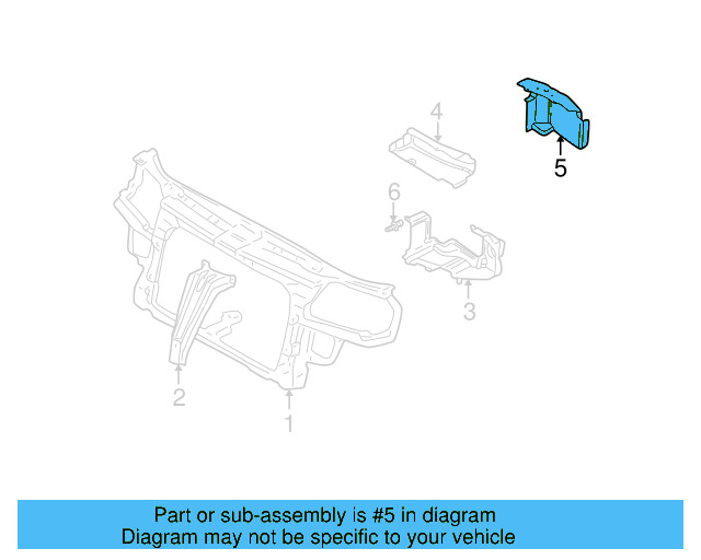 Air Guide 1J0-805-965-D-B41 - View 13