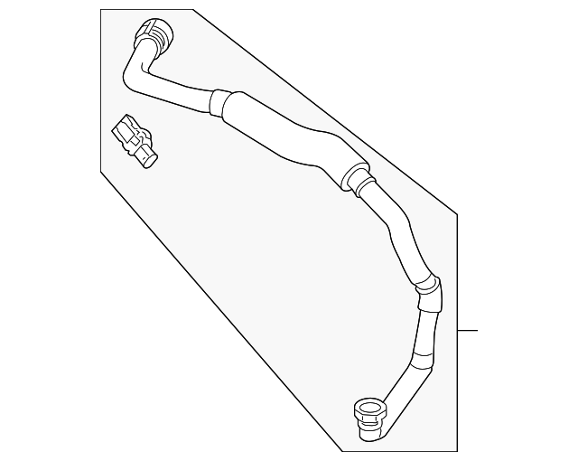 Secondary Air Injection Pump Hose 1K0-131-149-H - View 4