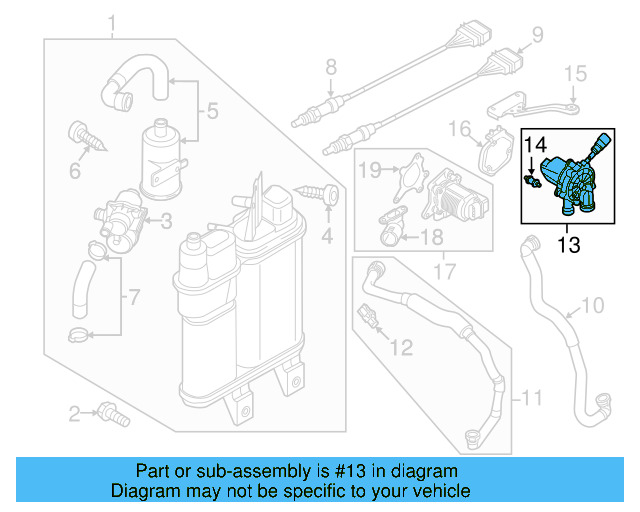 Pump 04E-959-231-C - View 13