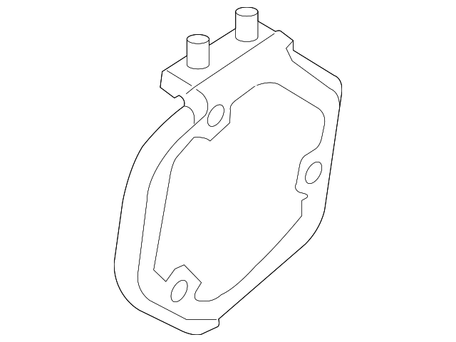 Secondary Air Injection Pump Bracket 5C0-906-618 - View 7