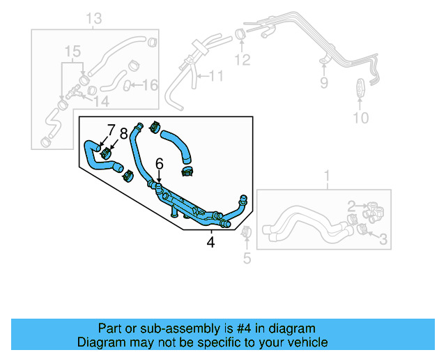 Hose & Tube Assembly 04E-122-050 - View 9