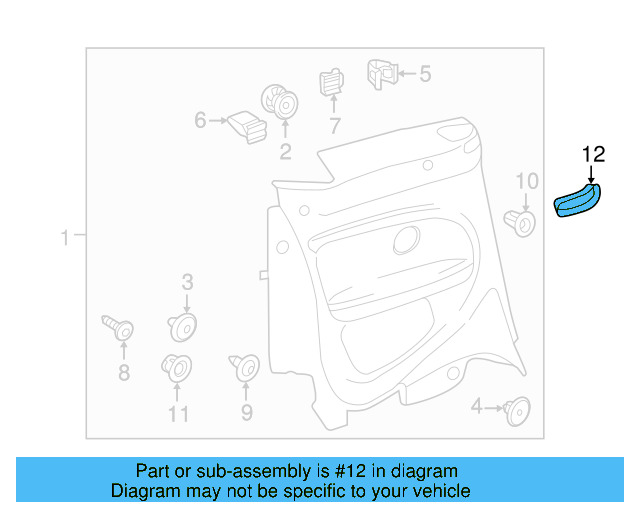 Belt Guide 5C3-858-825 - View 9