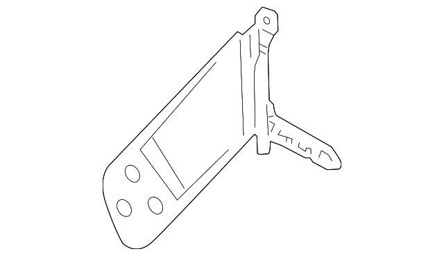 Retaining Bracket 3C4-839-767-C - View 3