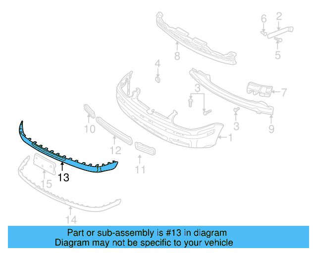 Cover Molding (Unpainted) 1j5807719fgru - View 8