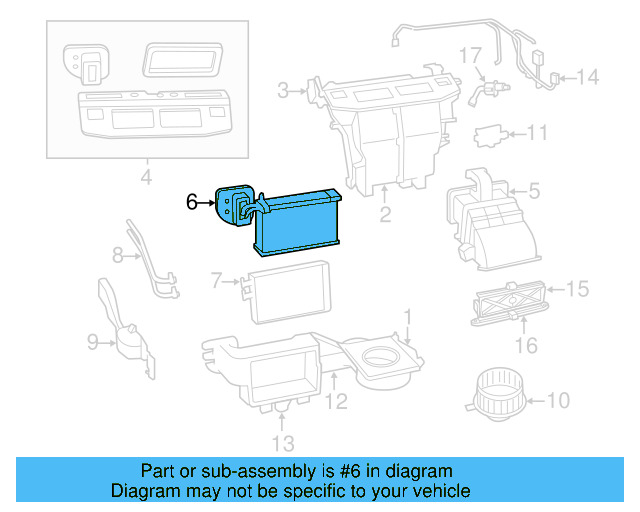 Evaporator Core 7B0-820-103-B - View 8