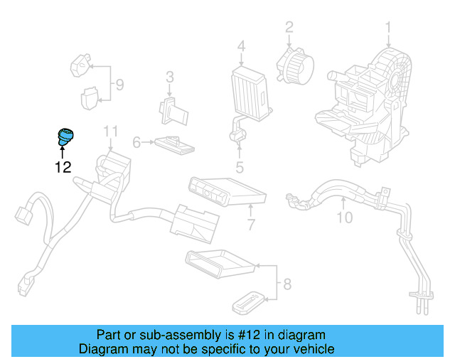 Drain Tube 7B0-820-119-B - View 5