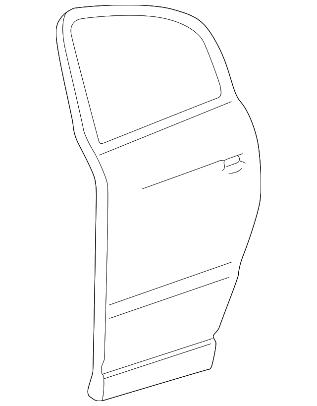 Door Shell 3B5-833-051-AB