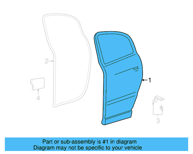 Door Shell 3B5-833-051-R
