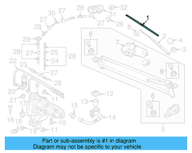 Wiper Blade 5NN-955-426-03C